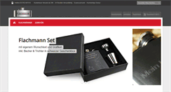 Desktop Screenshot of flachmann.de